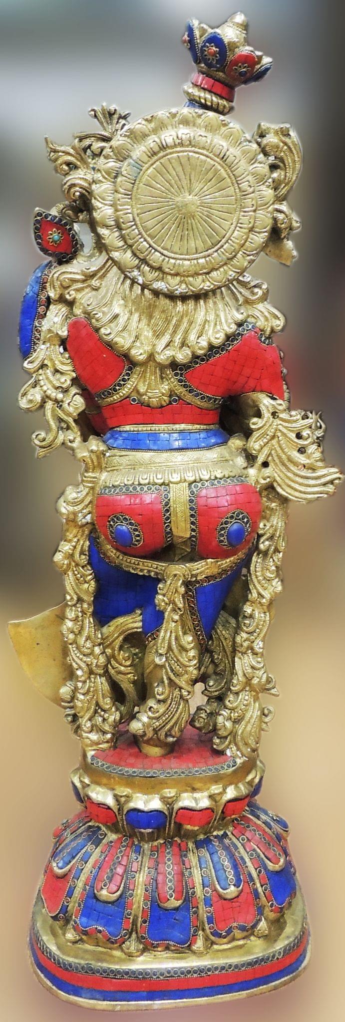 Brass Radha — 36"