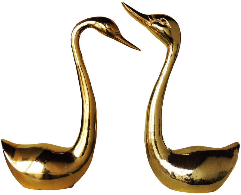 Brass Duck Pair — 18"