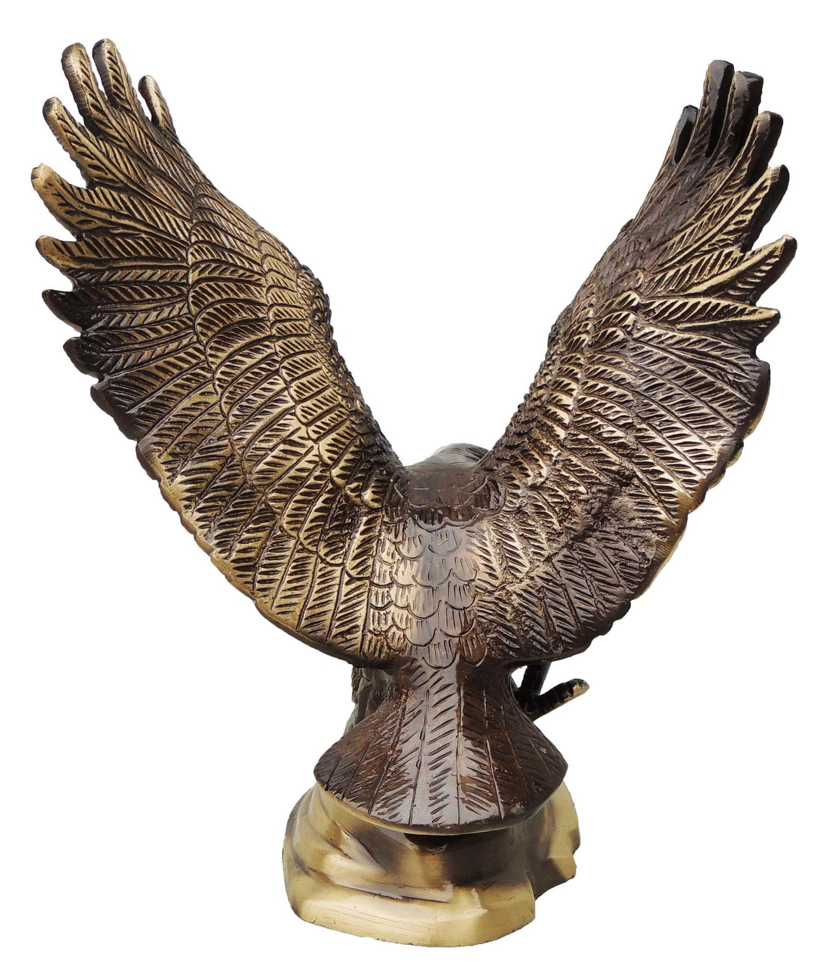Brass Antique Eagle — 9"