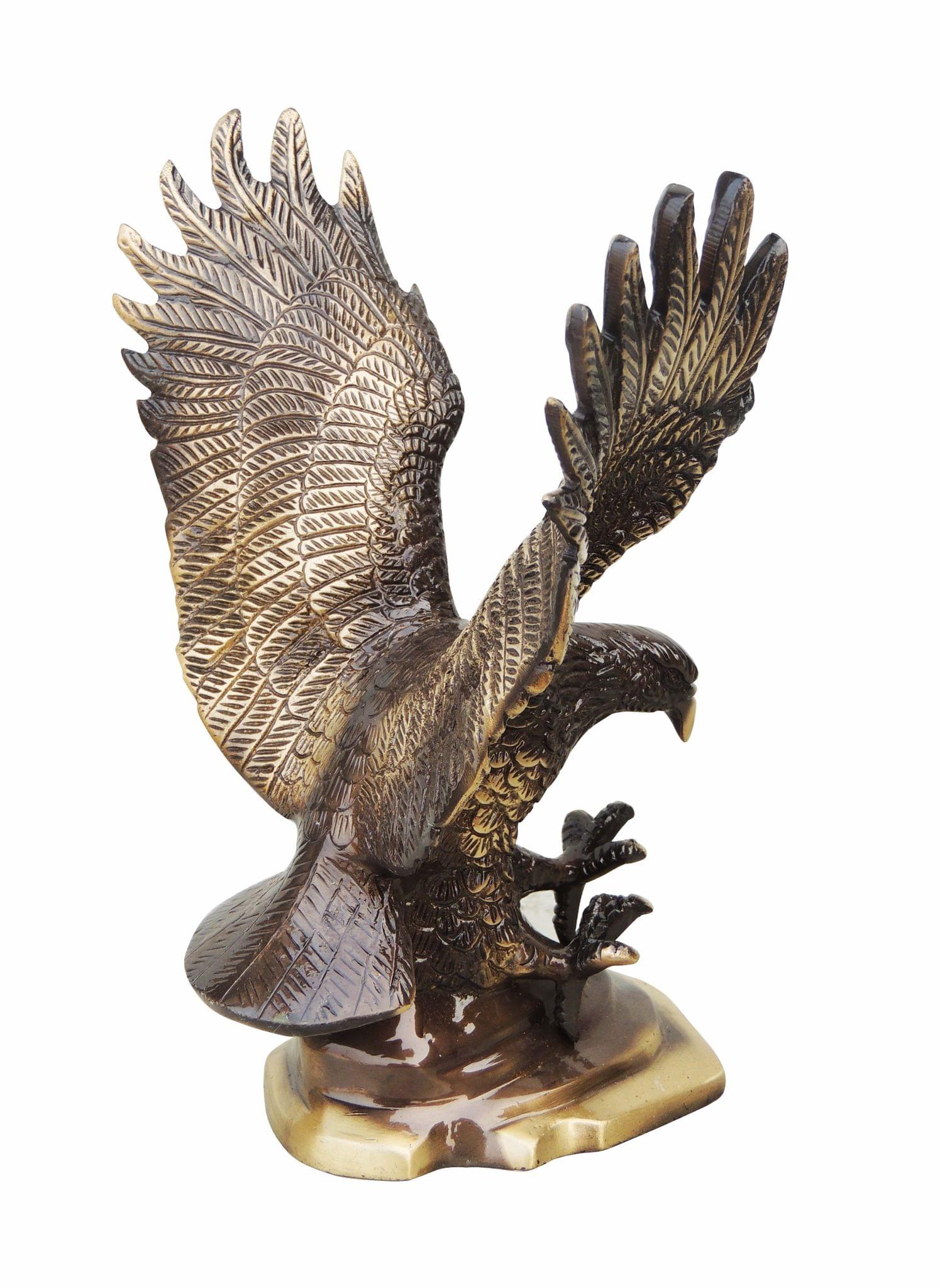 Brass Antique Eagle — 9"