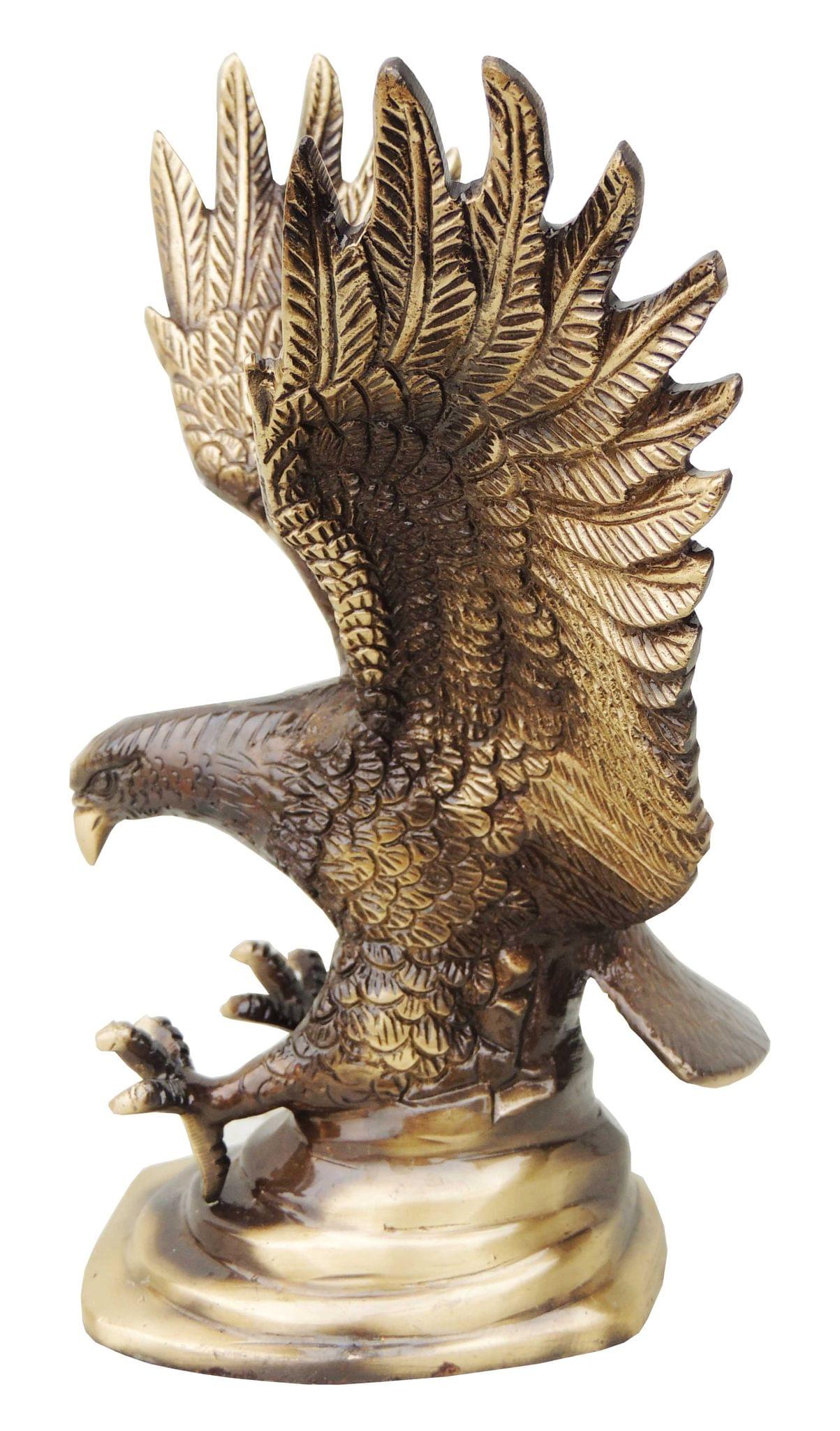 Brass Antique Eagle — 9"