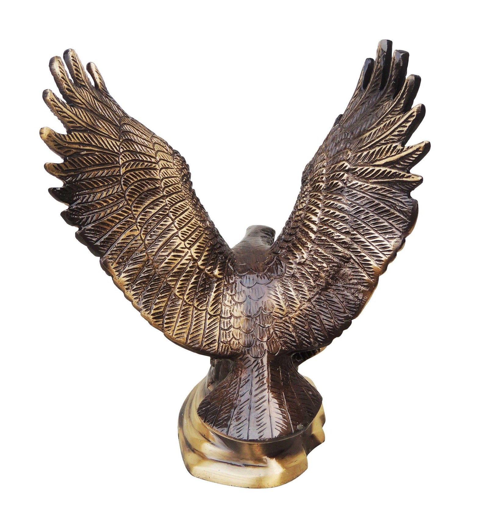 Brass Antique Eagle — 9"