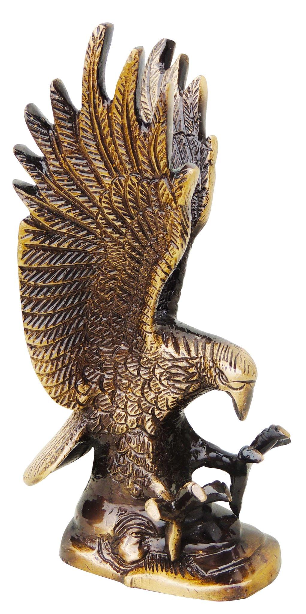 Brass Antique Eagle — 8"