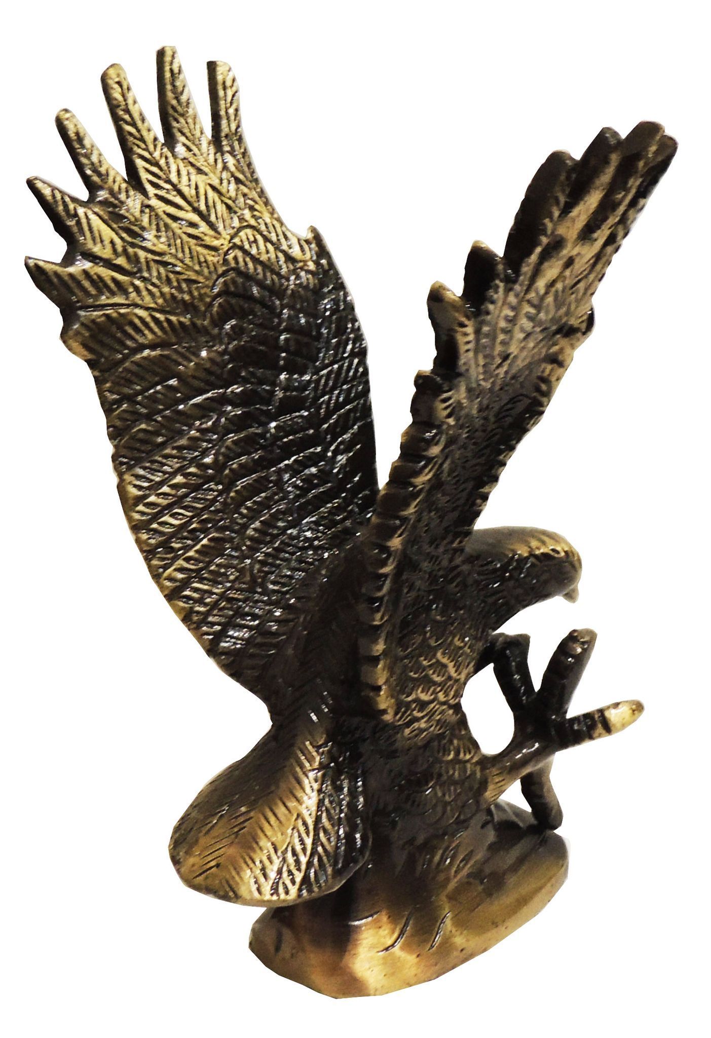 Brass Antique Eagle — 6.5"