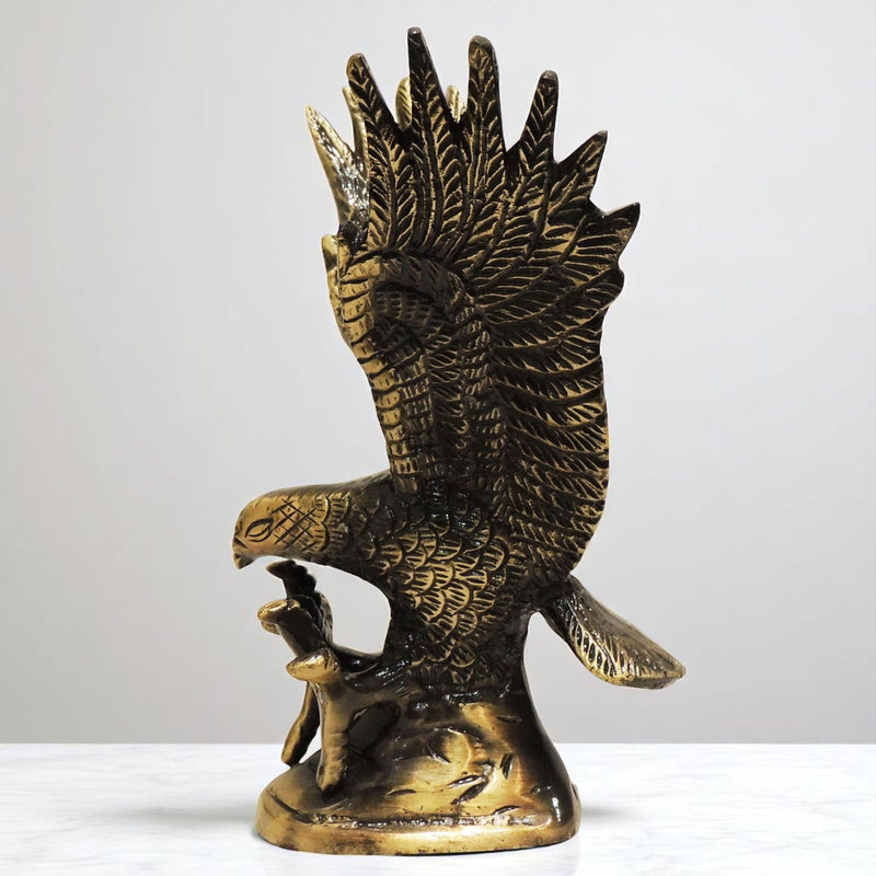 Brass Antique Eagle — 6.5"