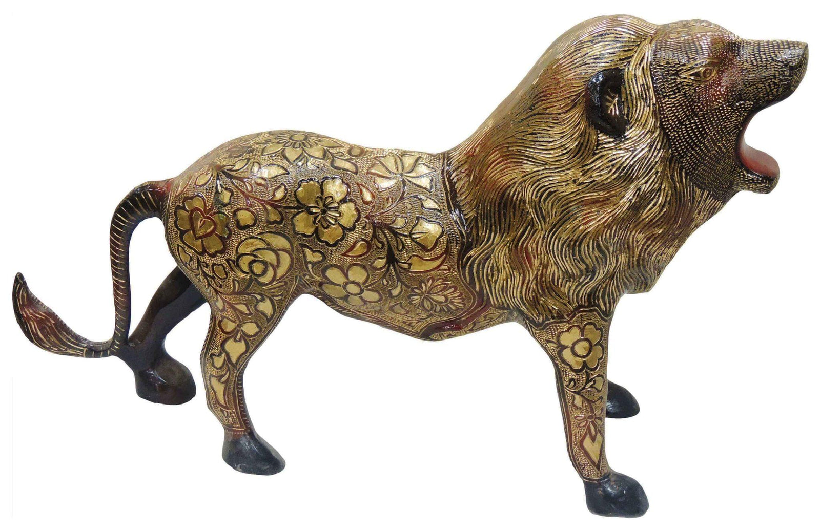 Brass Lion Small — 12"