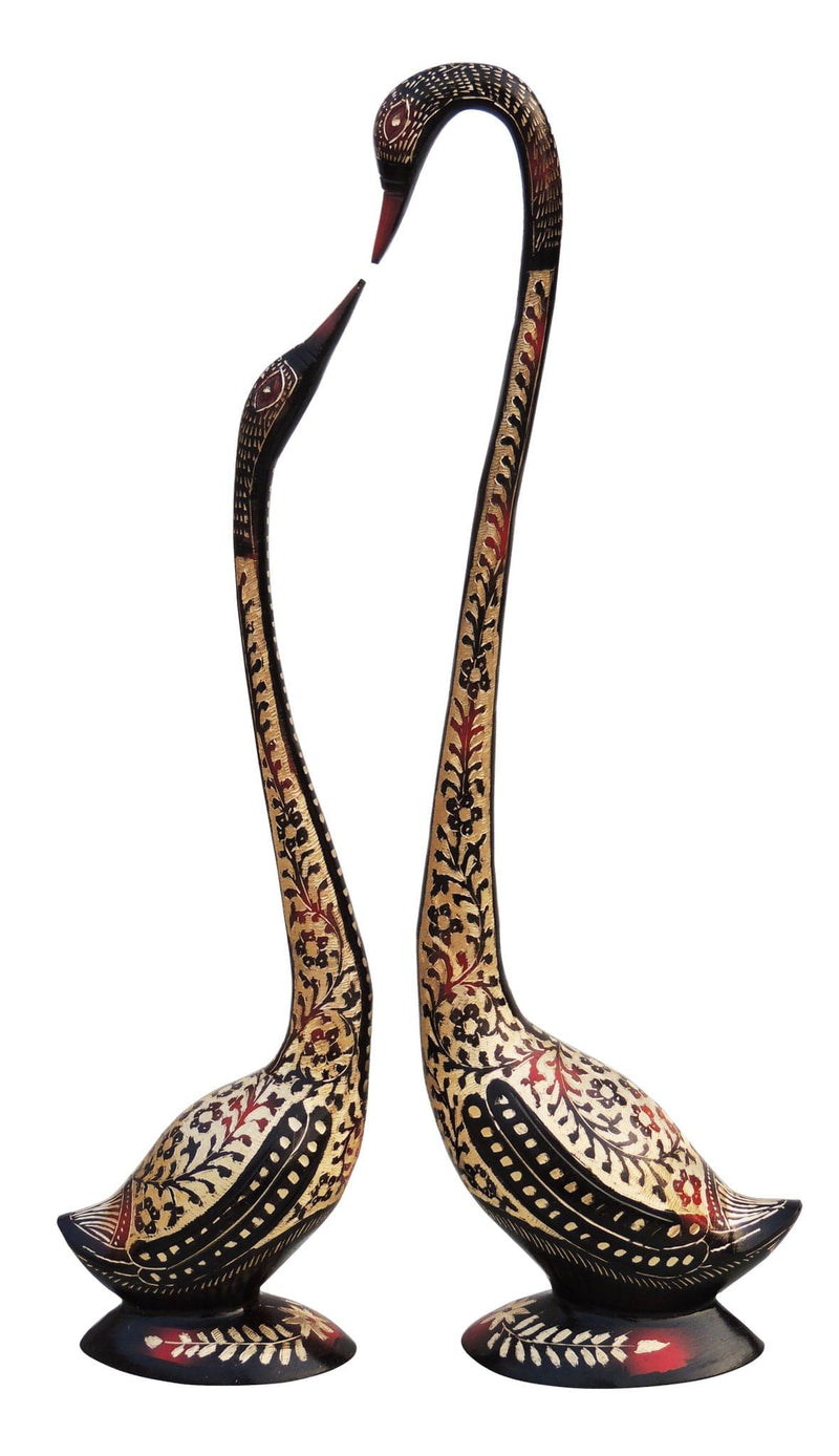Brass Duck Pair — 23.2"