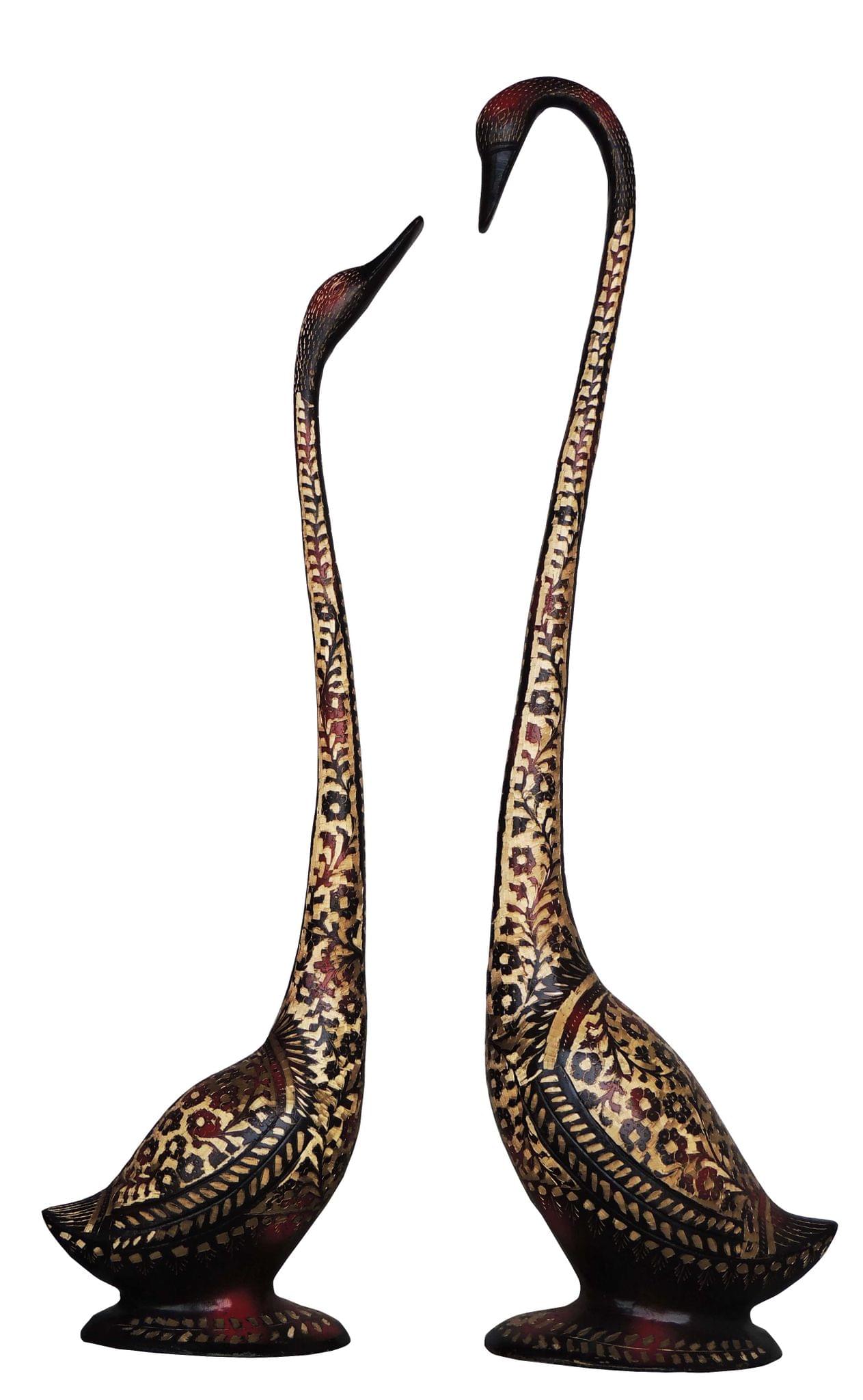 Brass Duck Pair — 33.5"