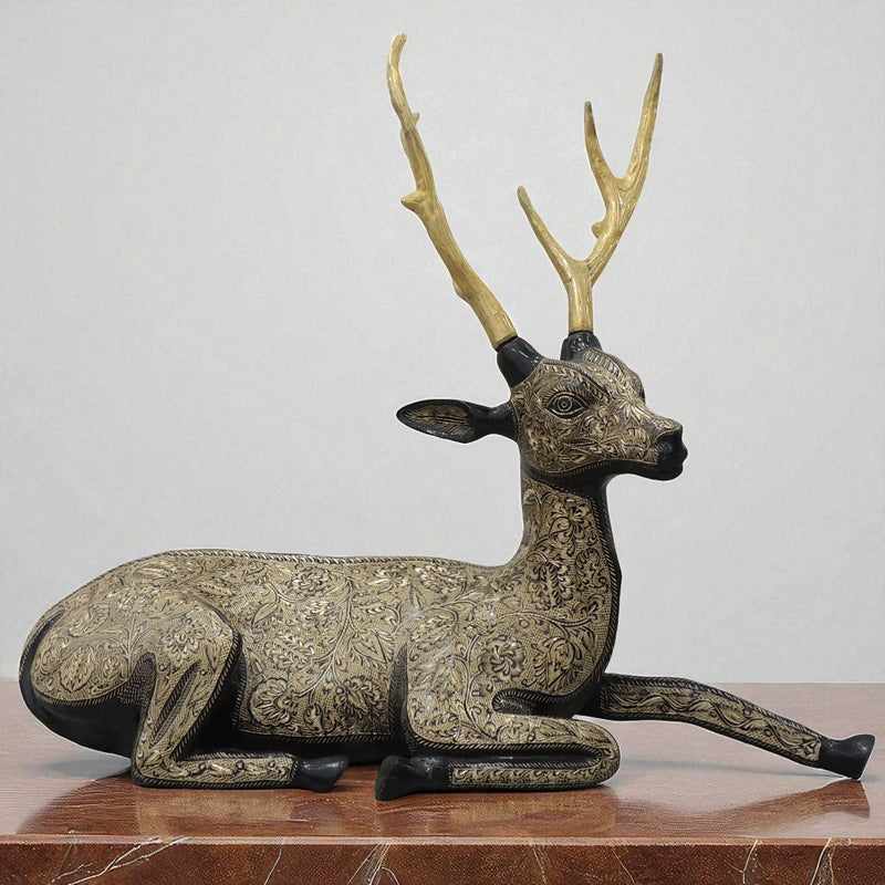 Brass Deer Seating — 28"
