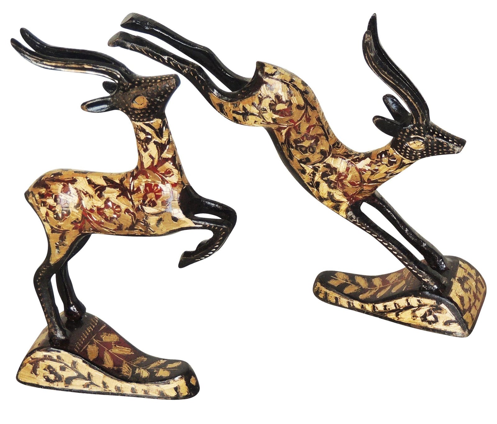 Brass Running Deer — 7.5"