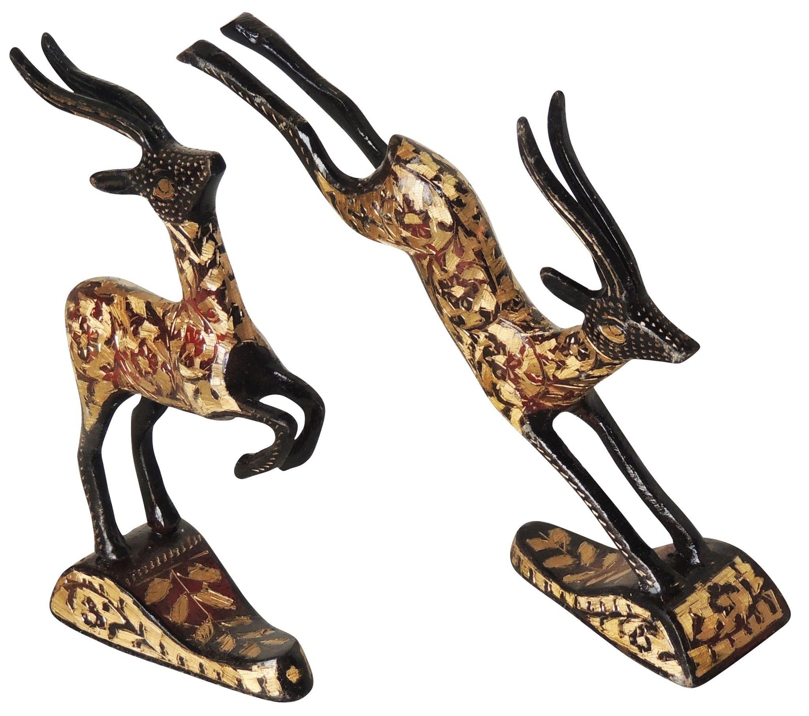 Brass Running Deer — 7.5"