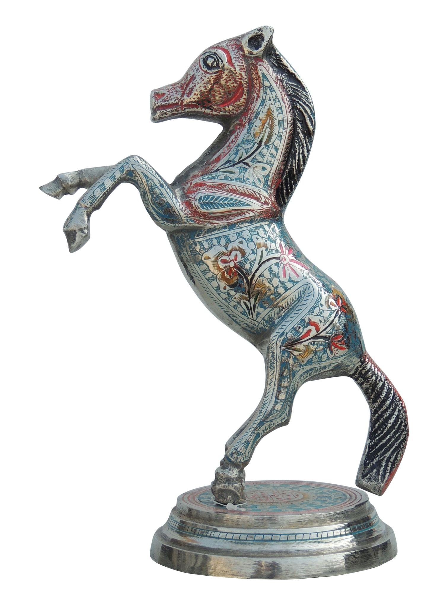 Brass Jumping Horse — 11.5"