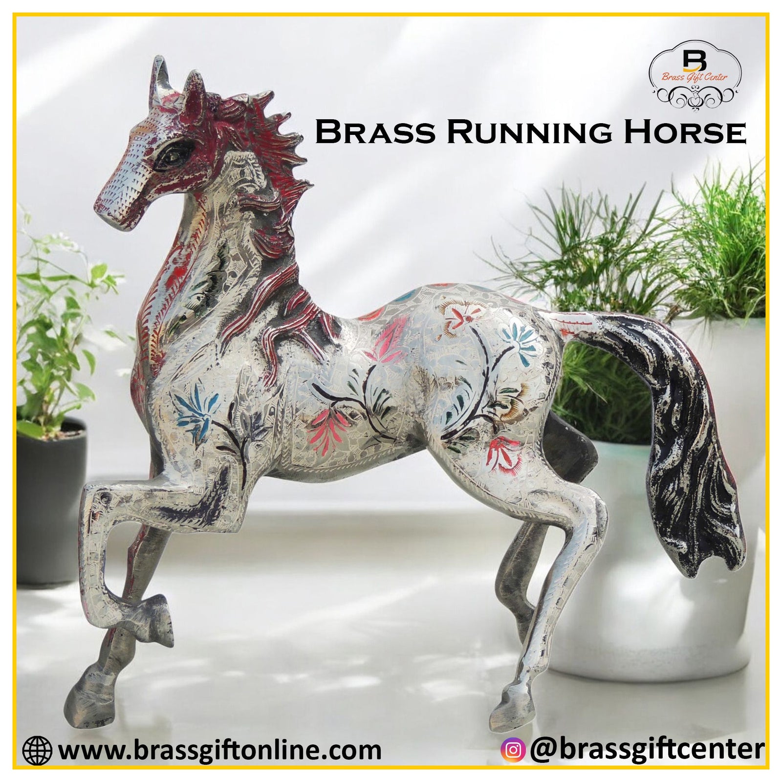 Brass Horse — 11"