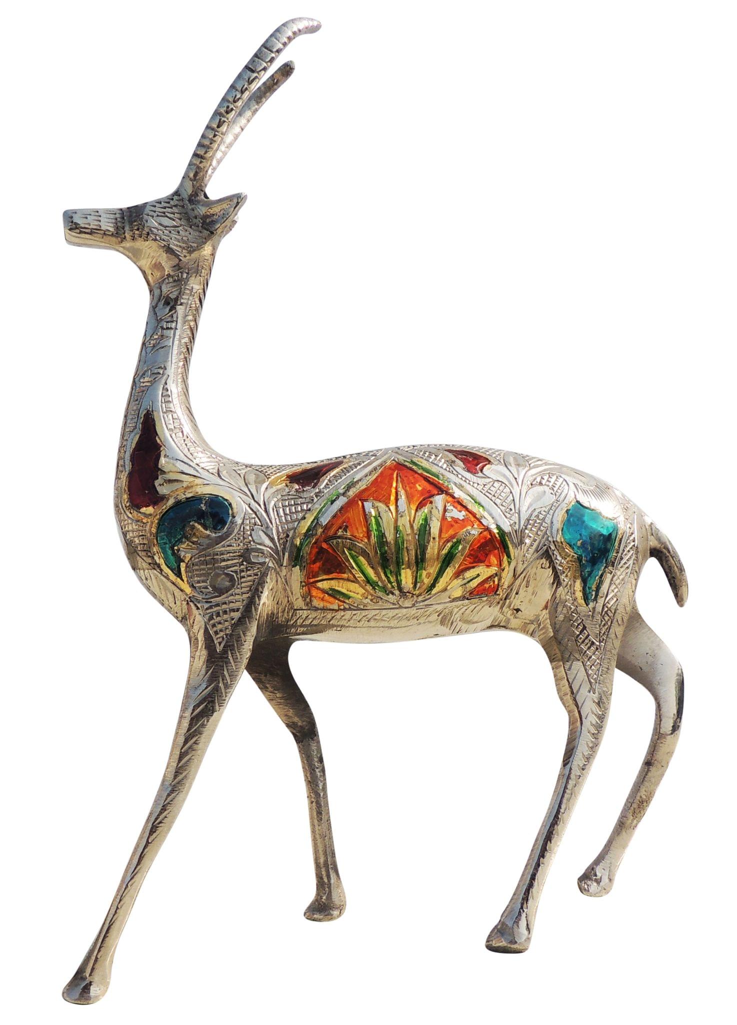 Brass Deer — 9.5"