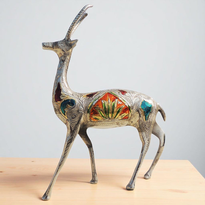 Brass Deer — 9.5"