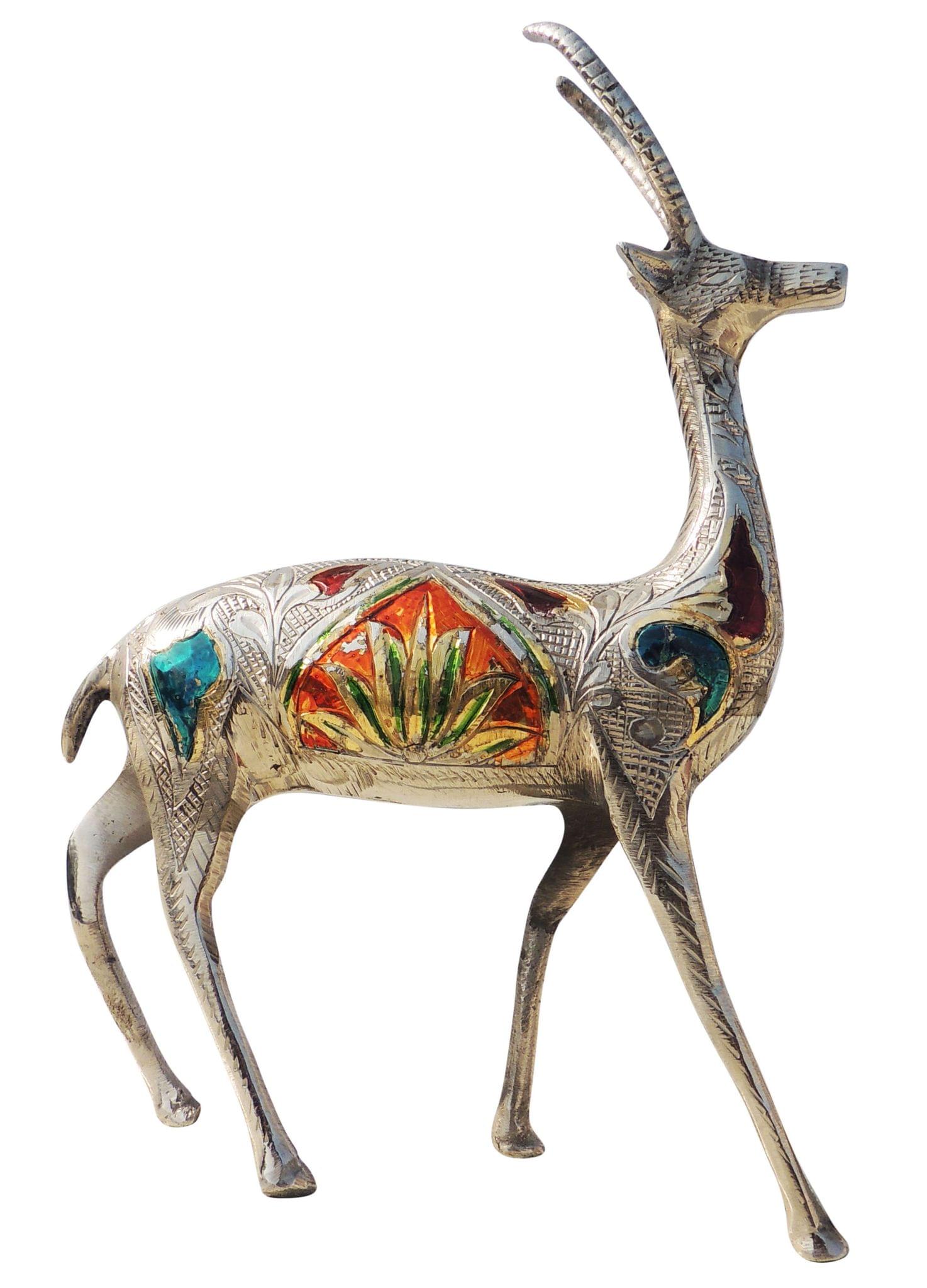 Brass Deer — 9.5"