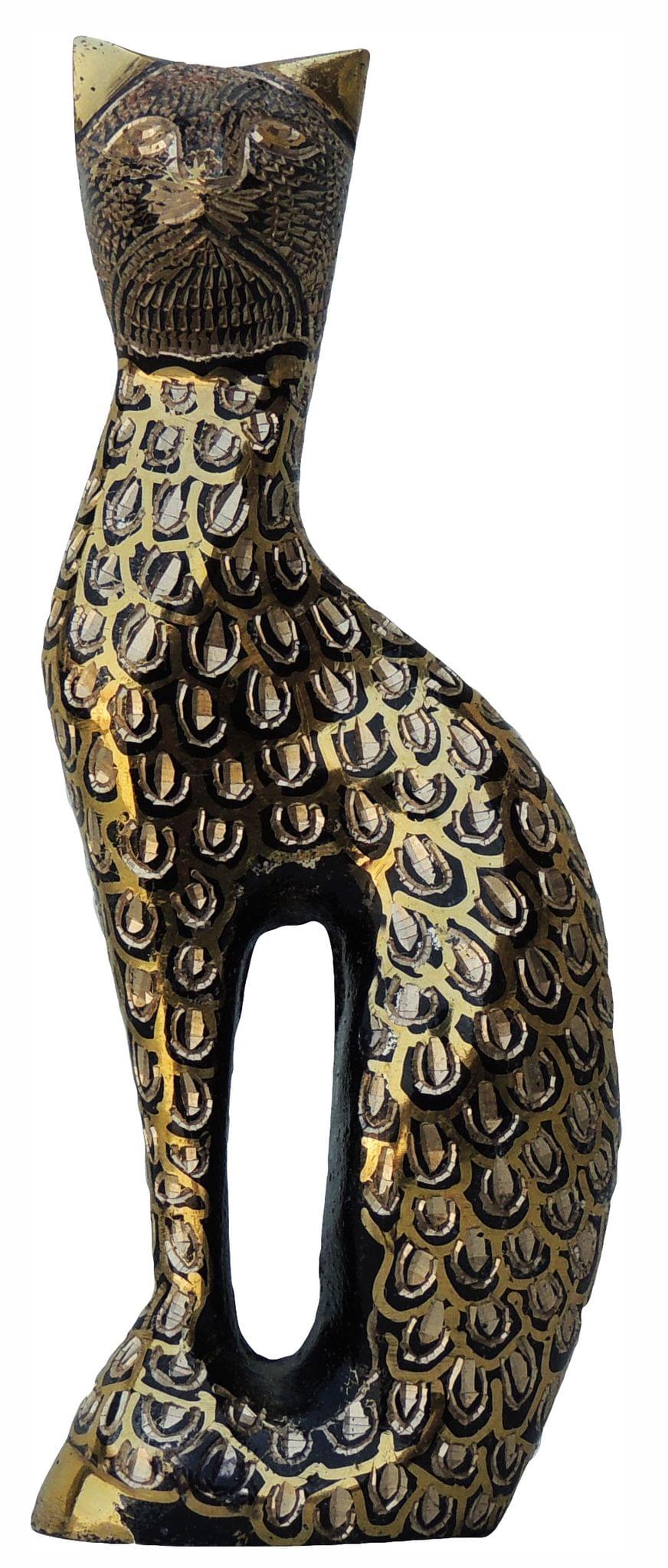 Brass Cat — 6"