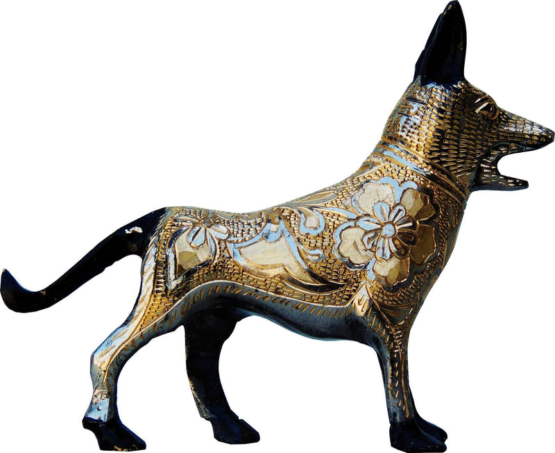 Brass Dog — 5"
