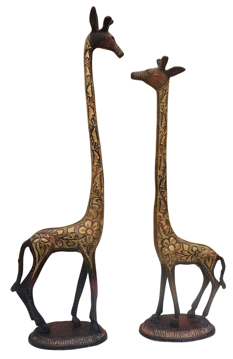 Brass Giraffe — 22"