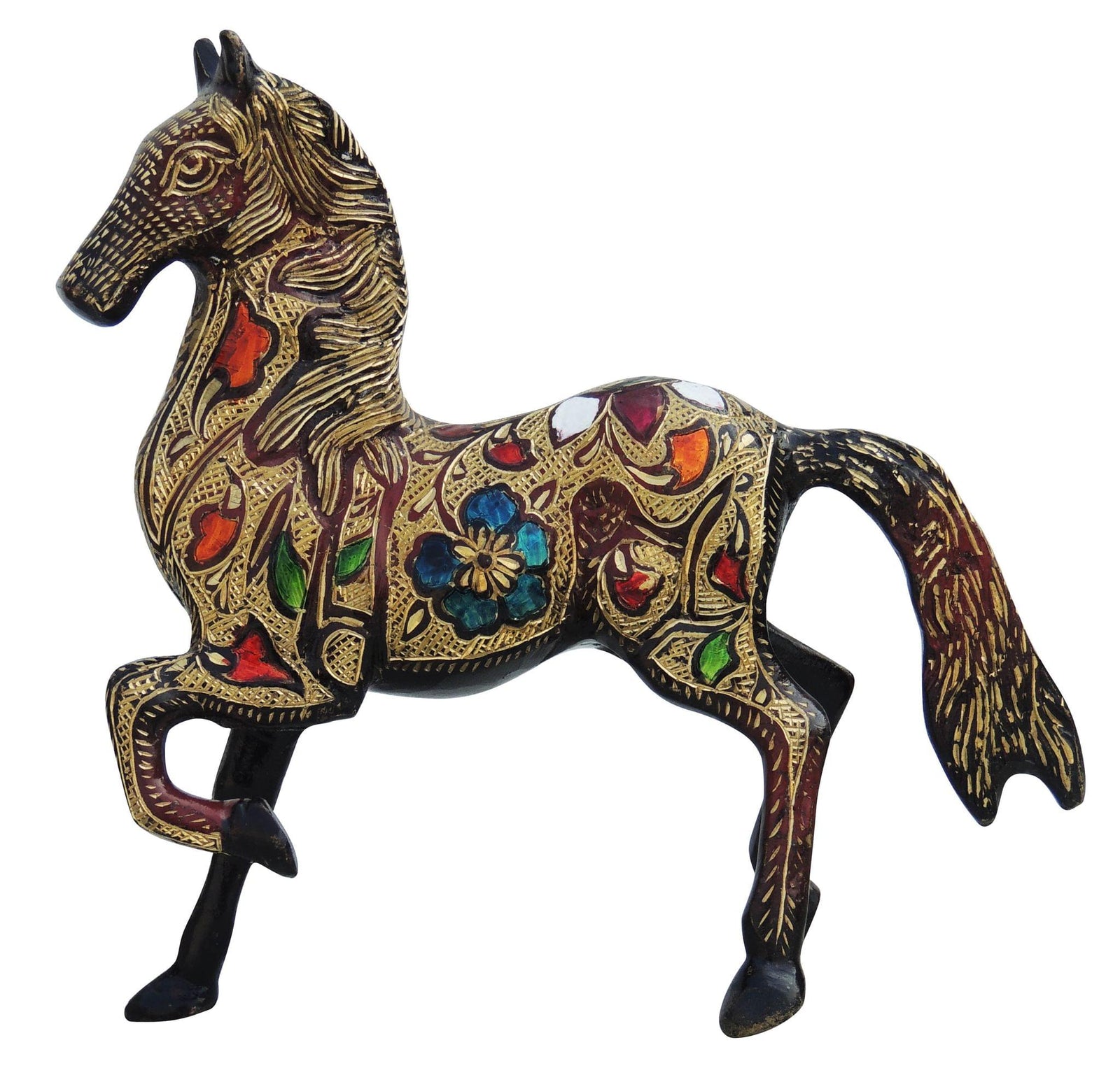 Brass Running Horse — 8.5"