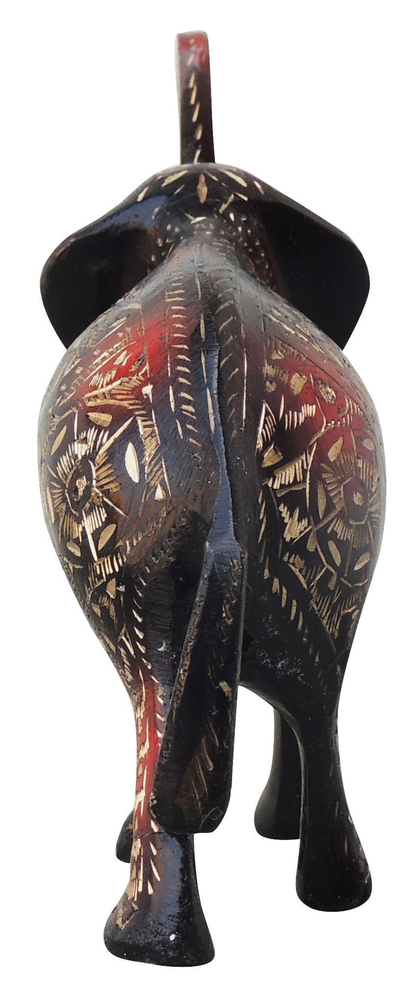 Brass Standing Elephant — 6.4"
