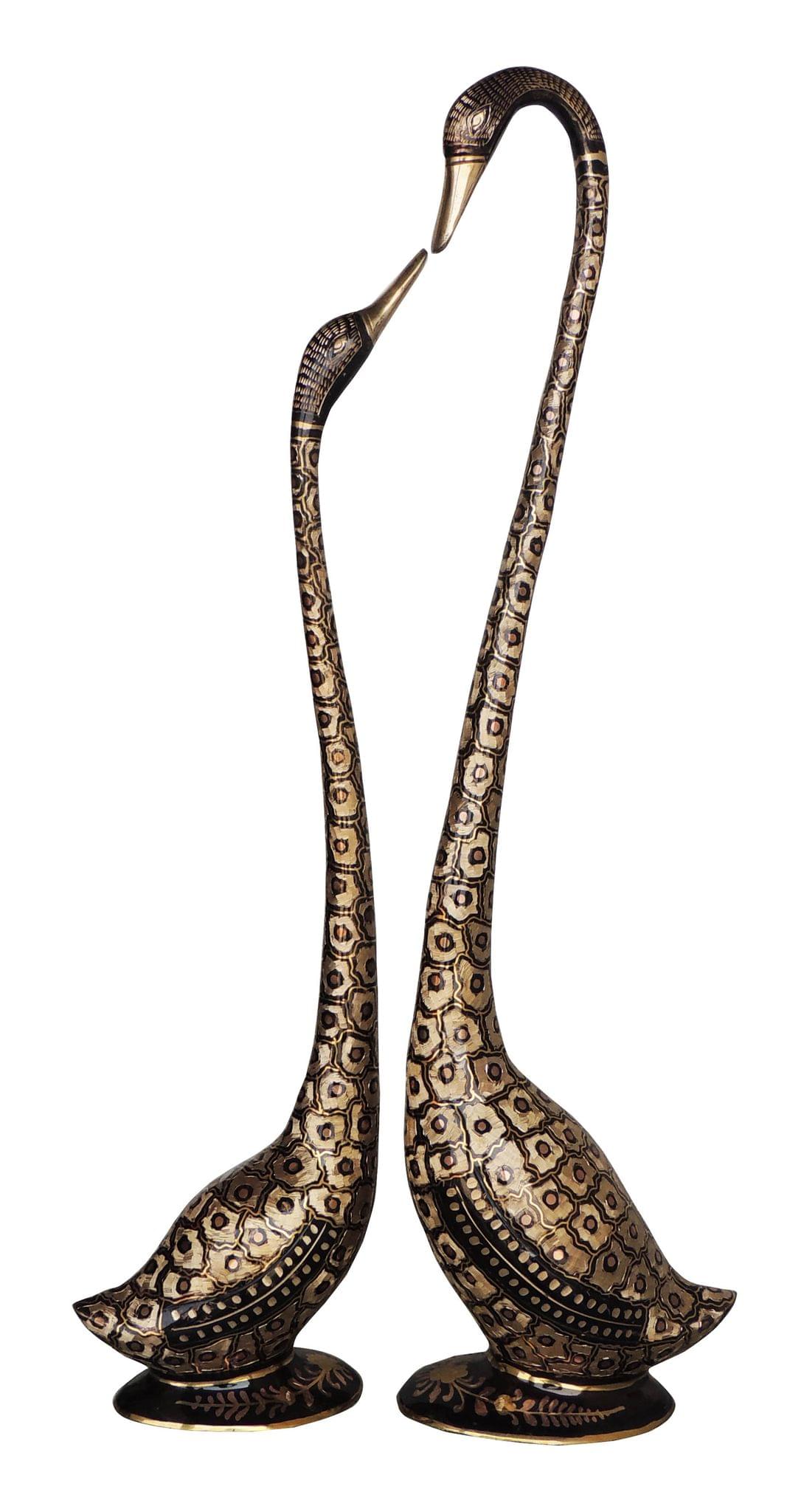 Brass Duck Pair s — 33.8"
