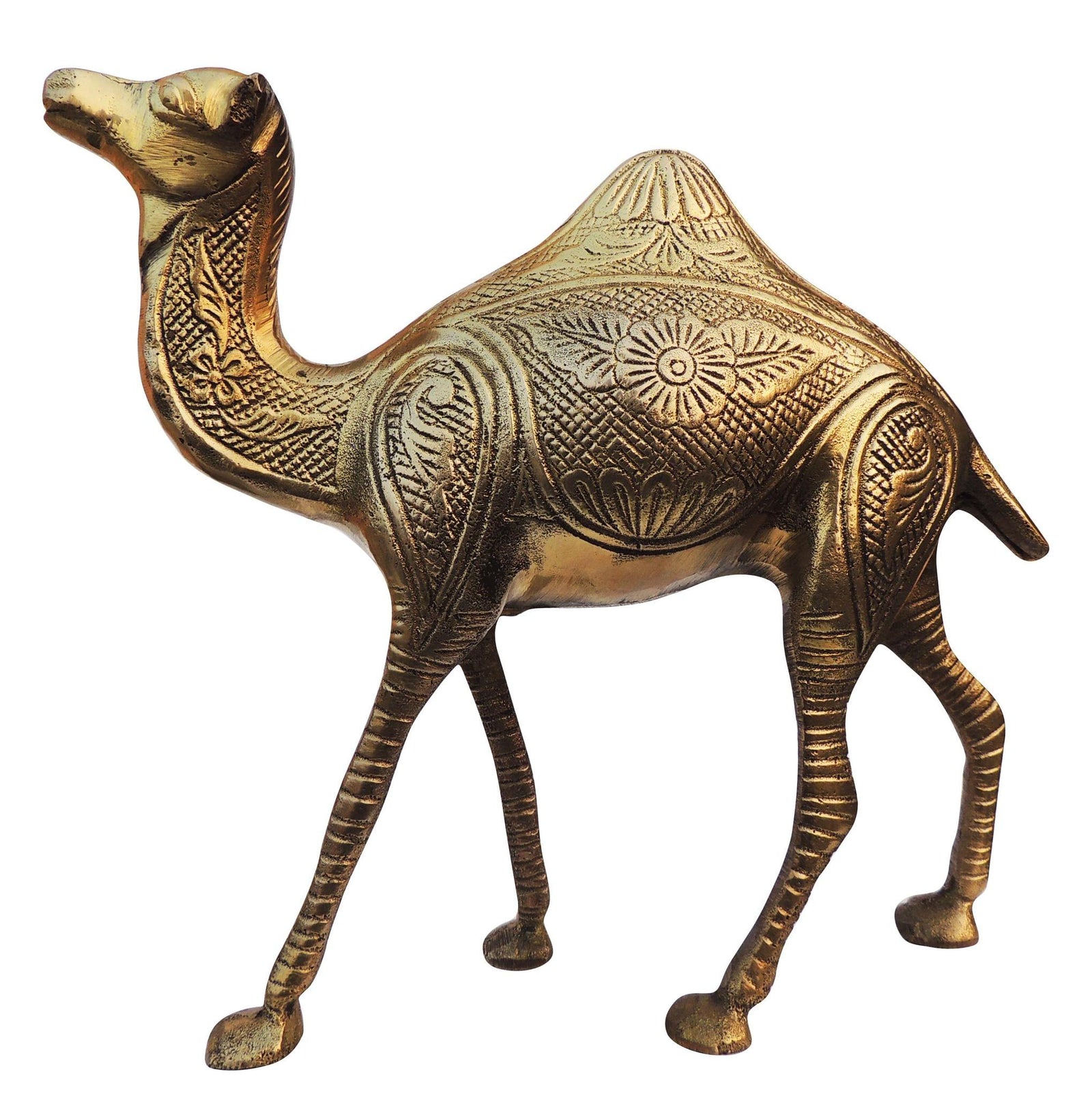 Brass Camel — 8"