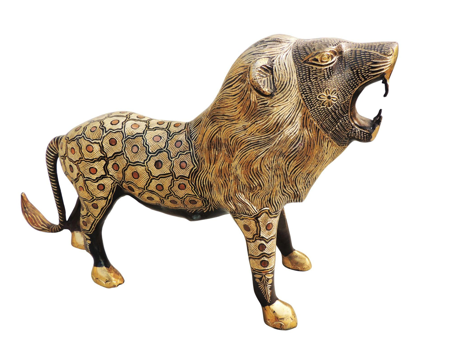 Brass Lion — 12"