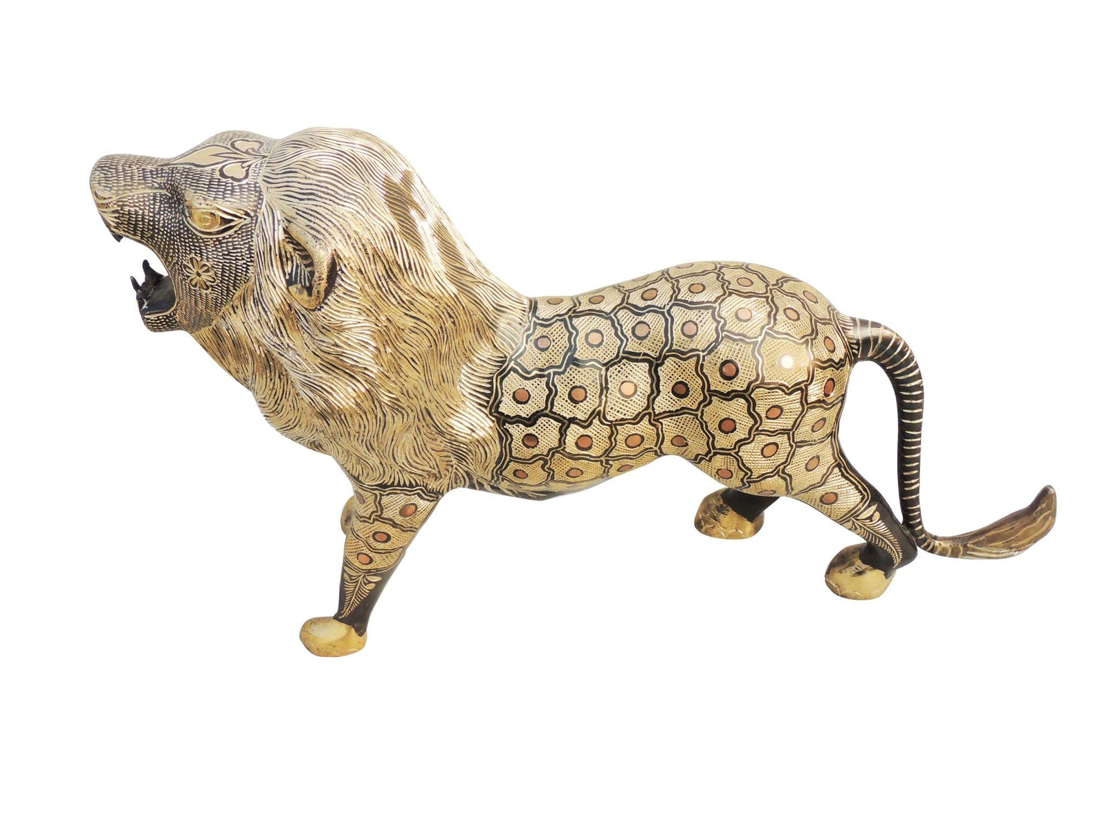 Brass Lion — 12"