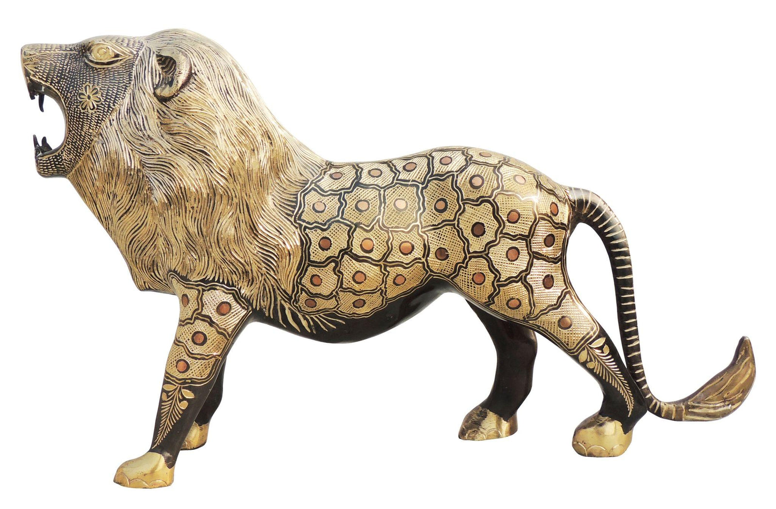 Brass Lion — 12"