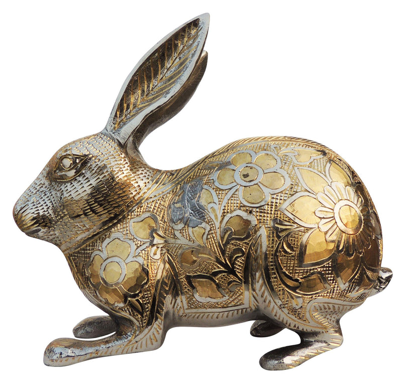Brass Rabbit Nickel Fancy — 7.1"