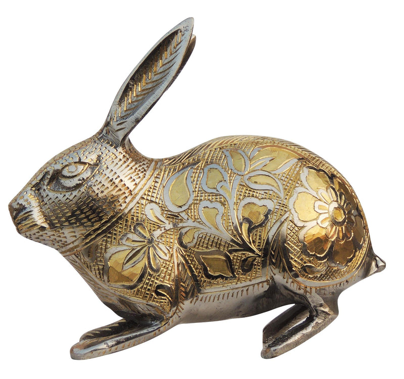 Brass Rabbit Nickel Fancy — 5.5"