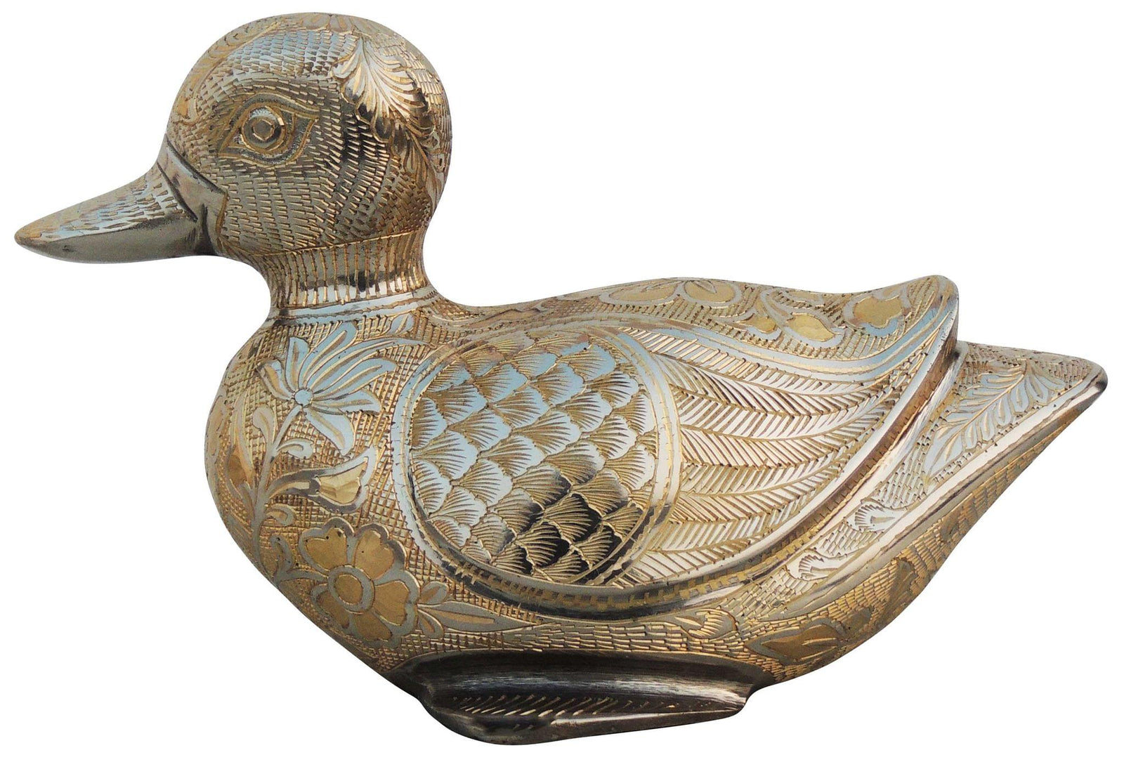 Brass Sitting Duck — 7"