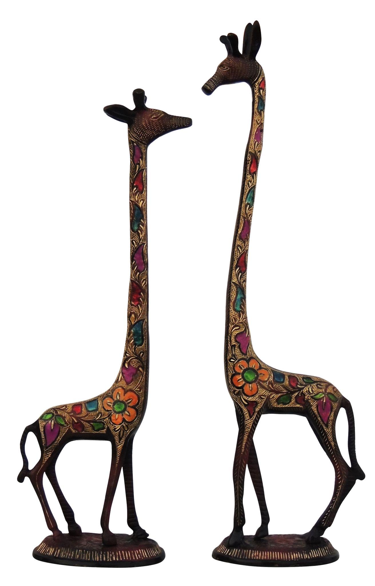 Brass Giraffe — 22"