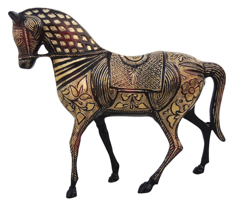 Brass Horse — 10.5"