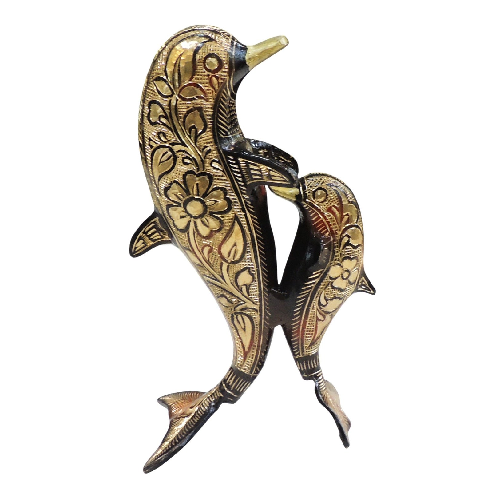Brass Dolphin — 10.5"
