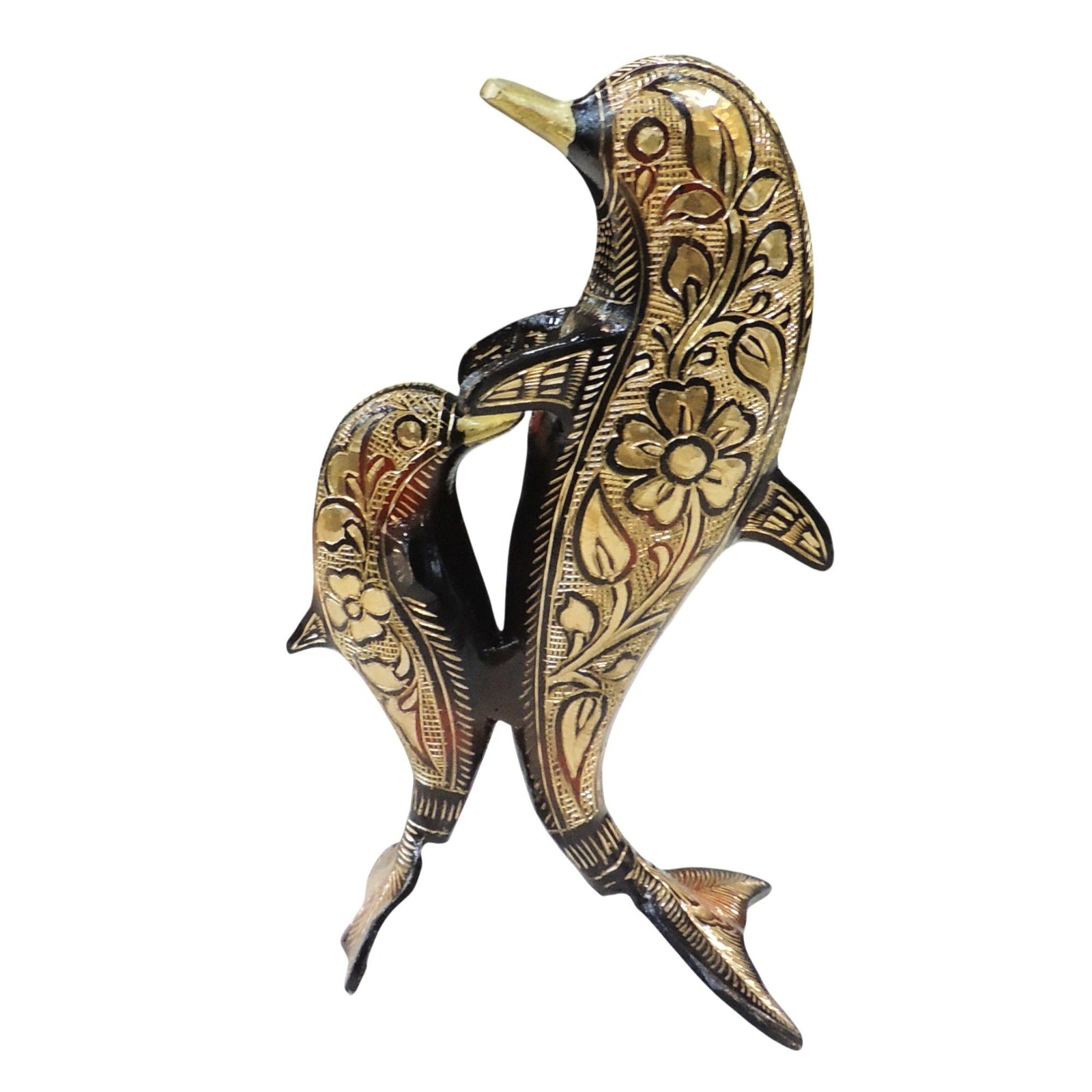 Brass Dolphin — 10.5"