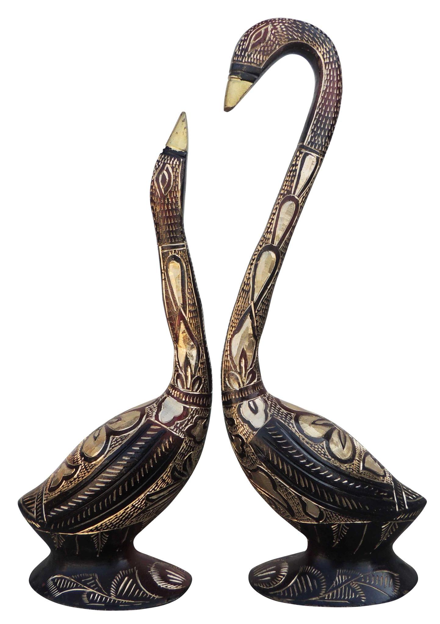 Brass Duck Pair — 10.8"