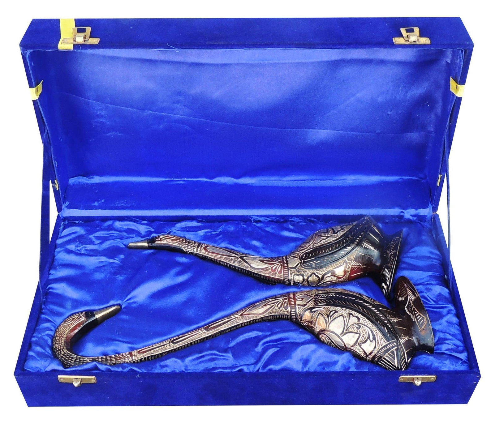 Brass Duck Pair — 12.6"