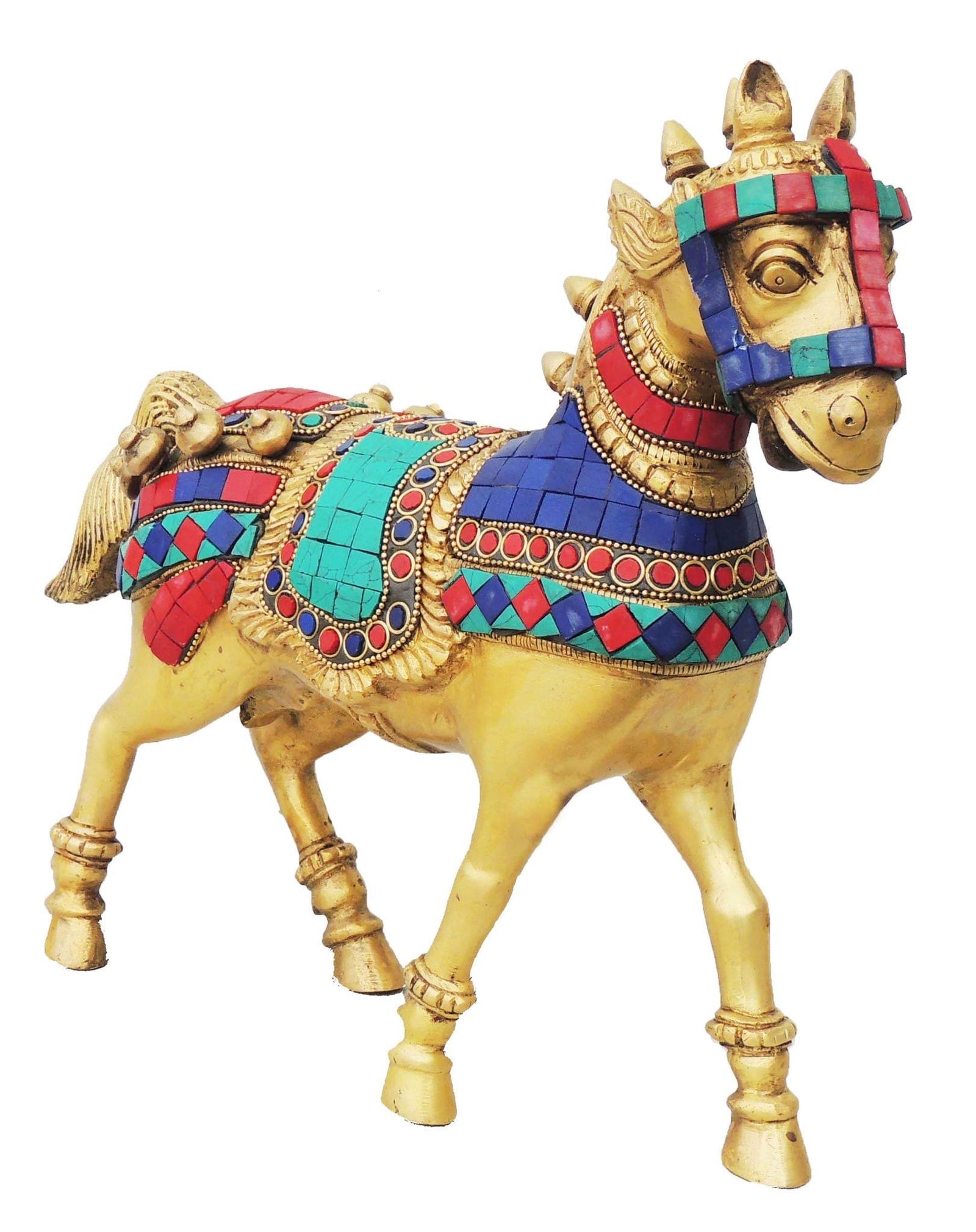 Brass Running Horse — 11"