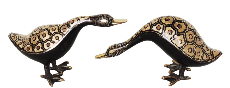 Brass Duck Pair — 6"