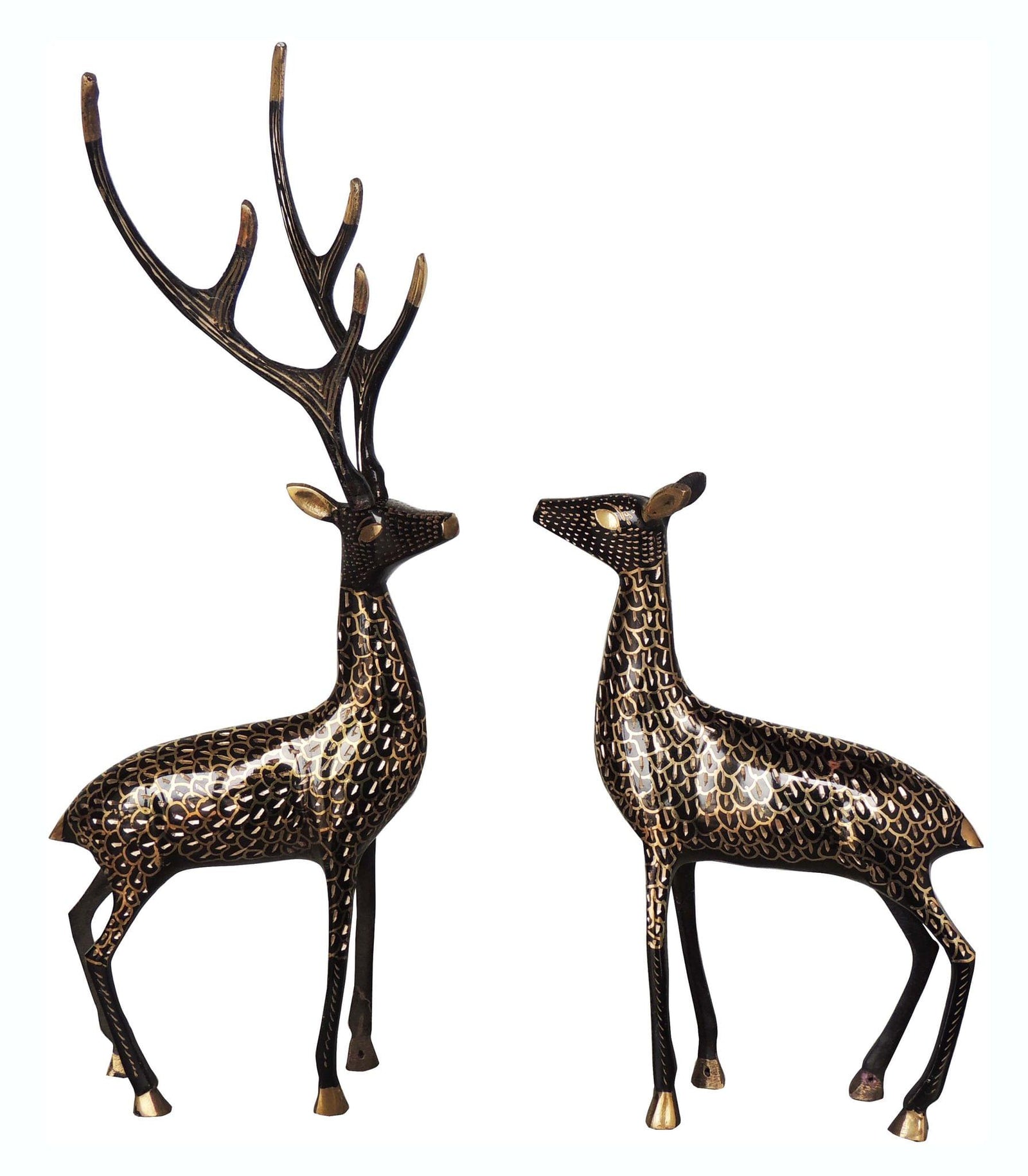 Brass Duck Pair — 16"