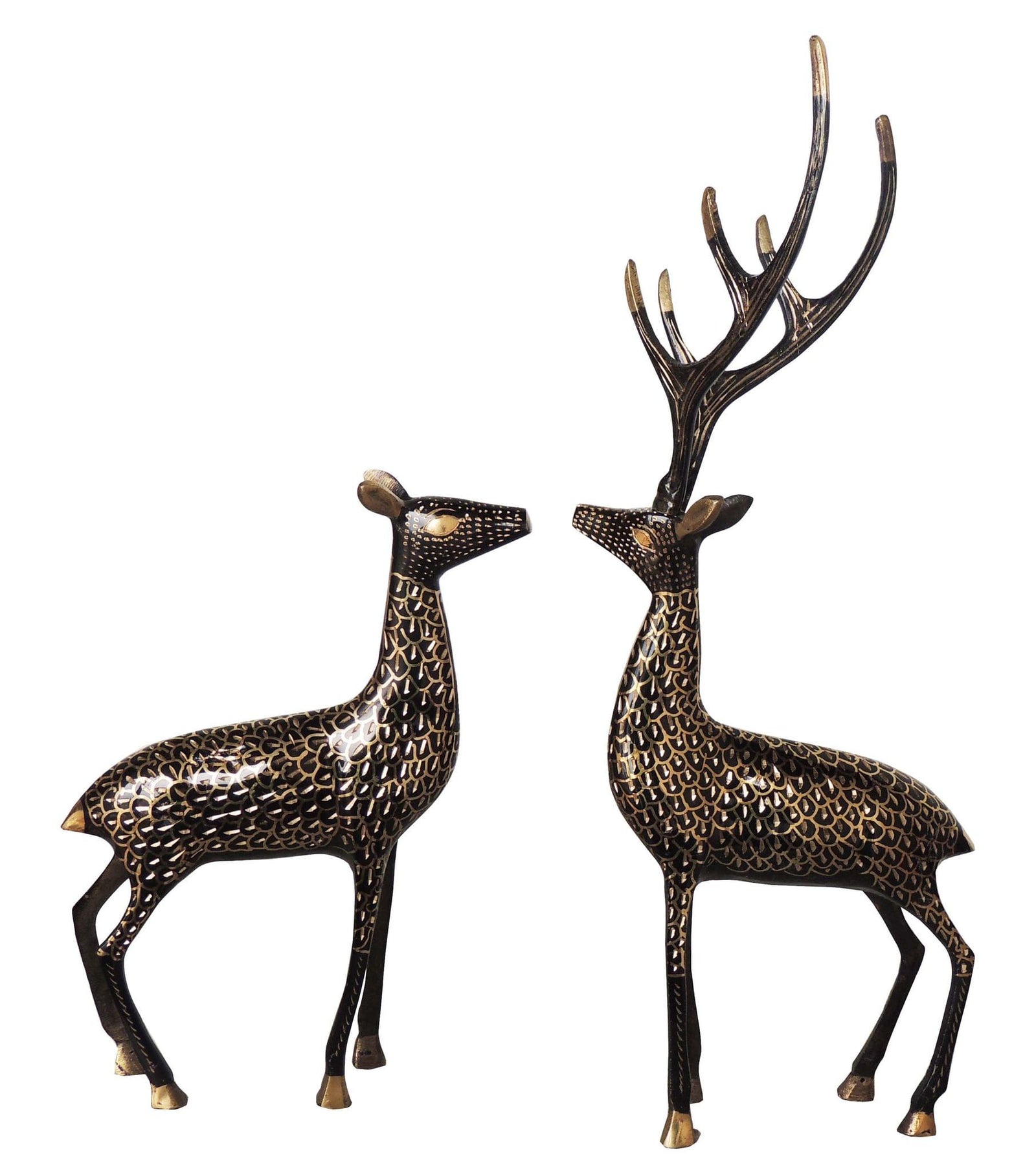 Brass Duck Pair — 16"