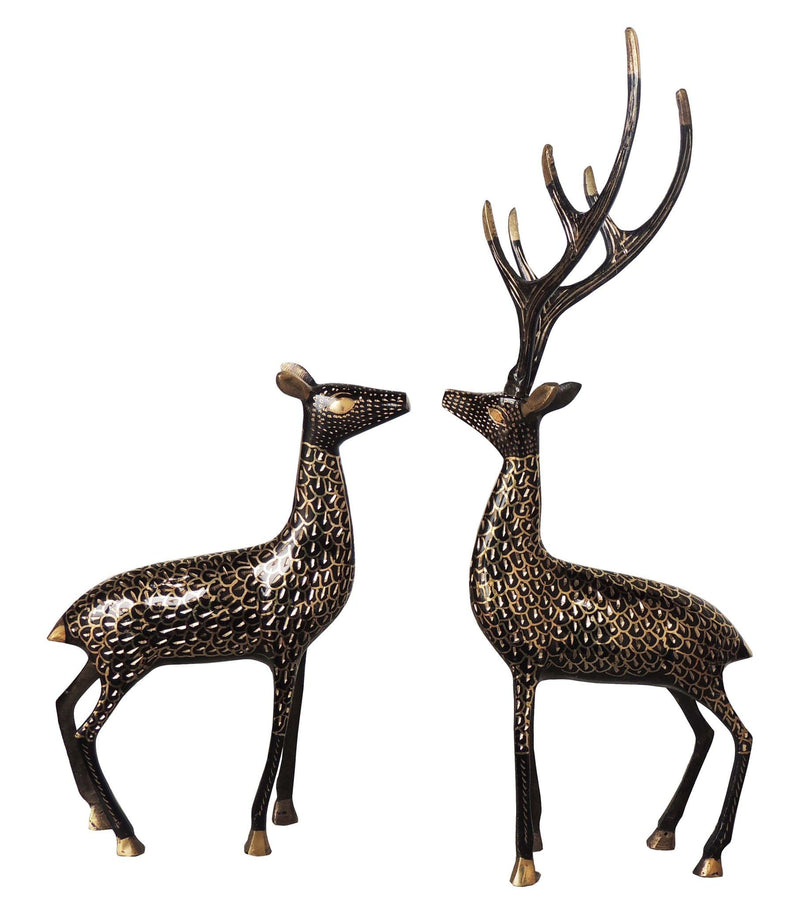 Brass Duck Pair — 16"