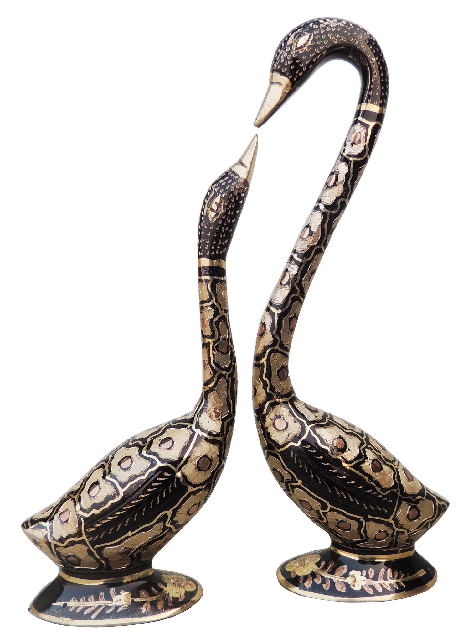 Brass Swan, Saras — 11"