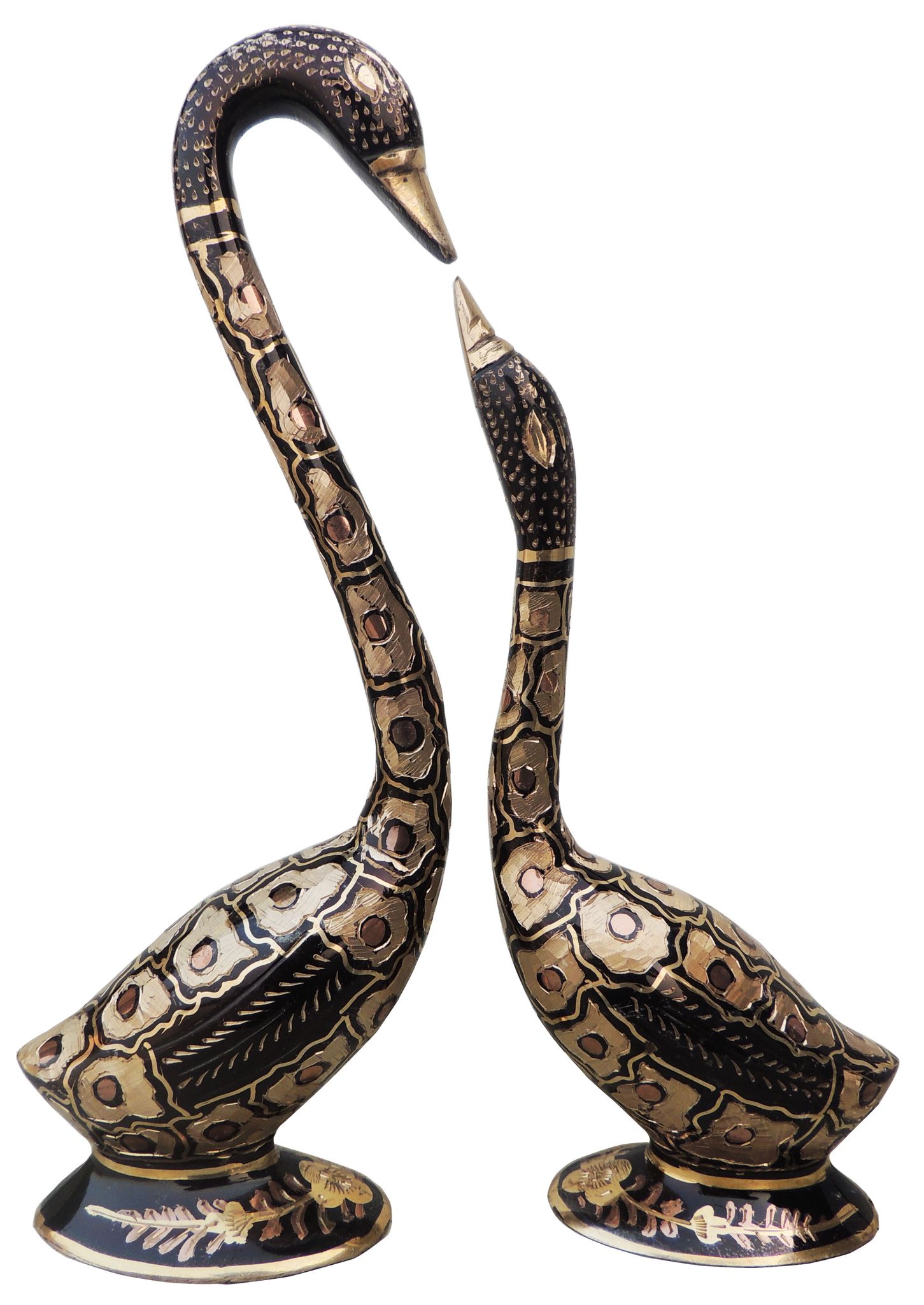 Brass Swan, Saras — 11"