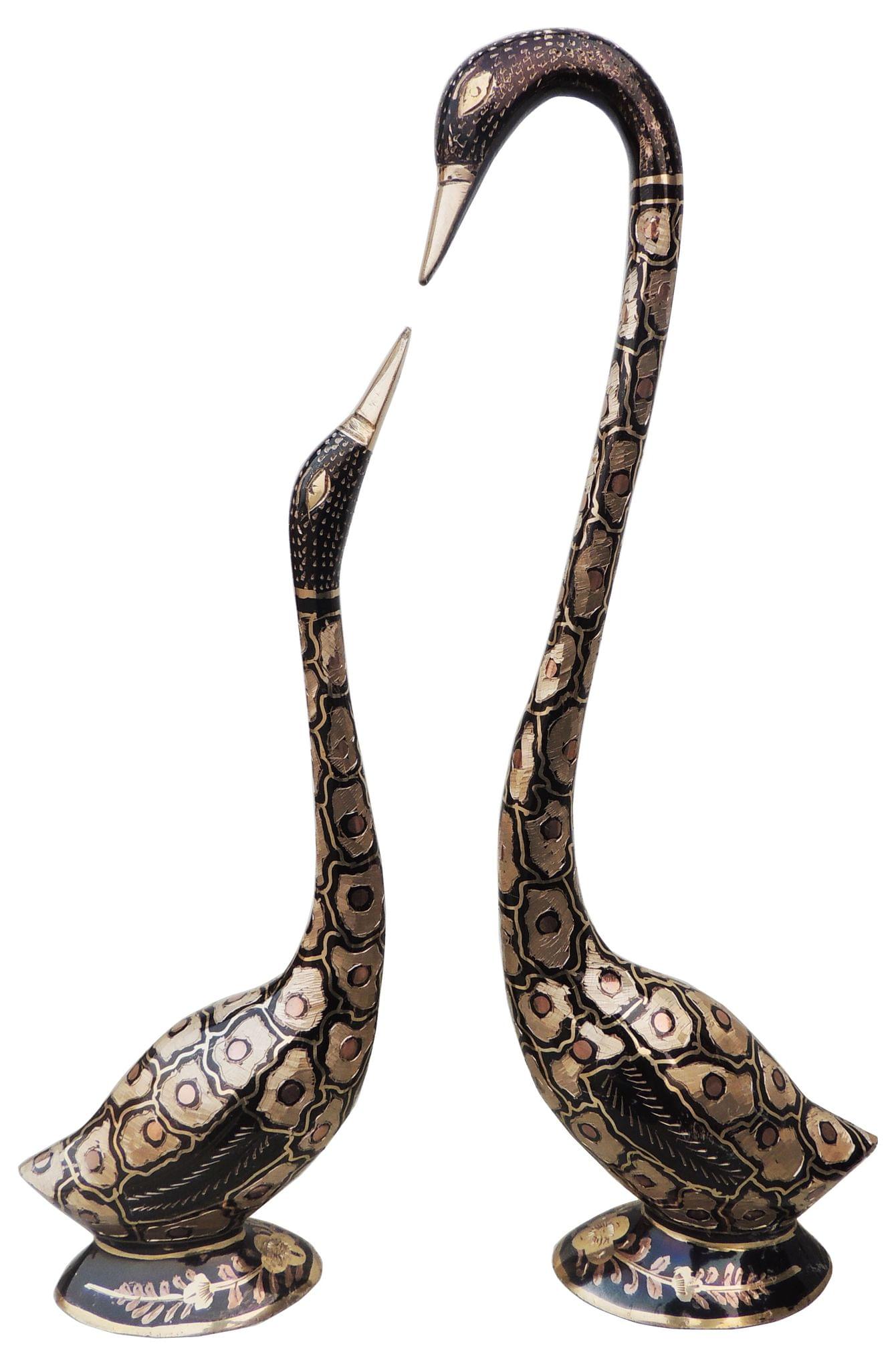 Brass Swan, Saras — 14.8"
