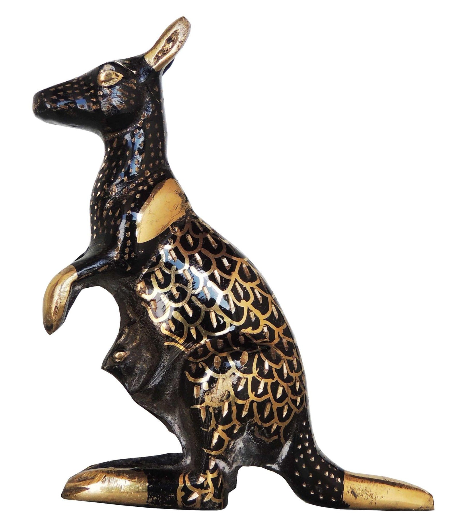 Brass Kangaroo — 6"