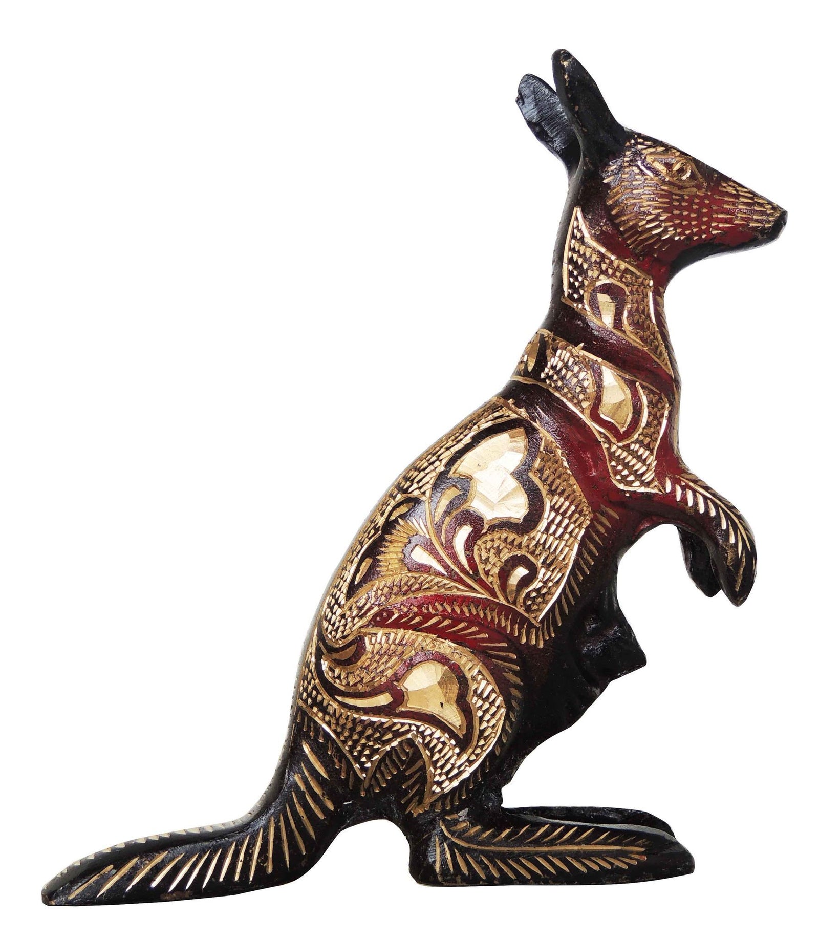Brass Kangaroo — 6"