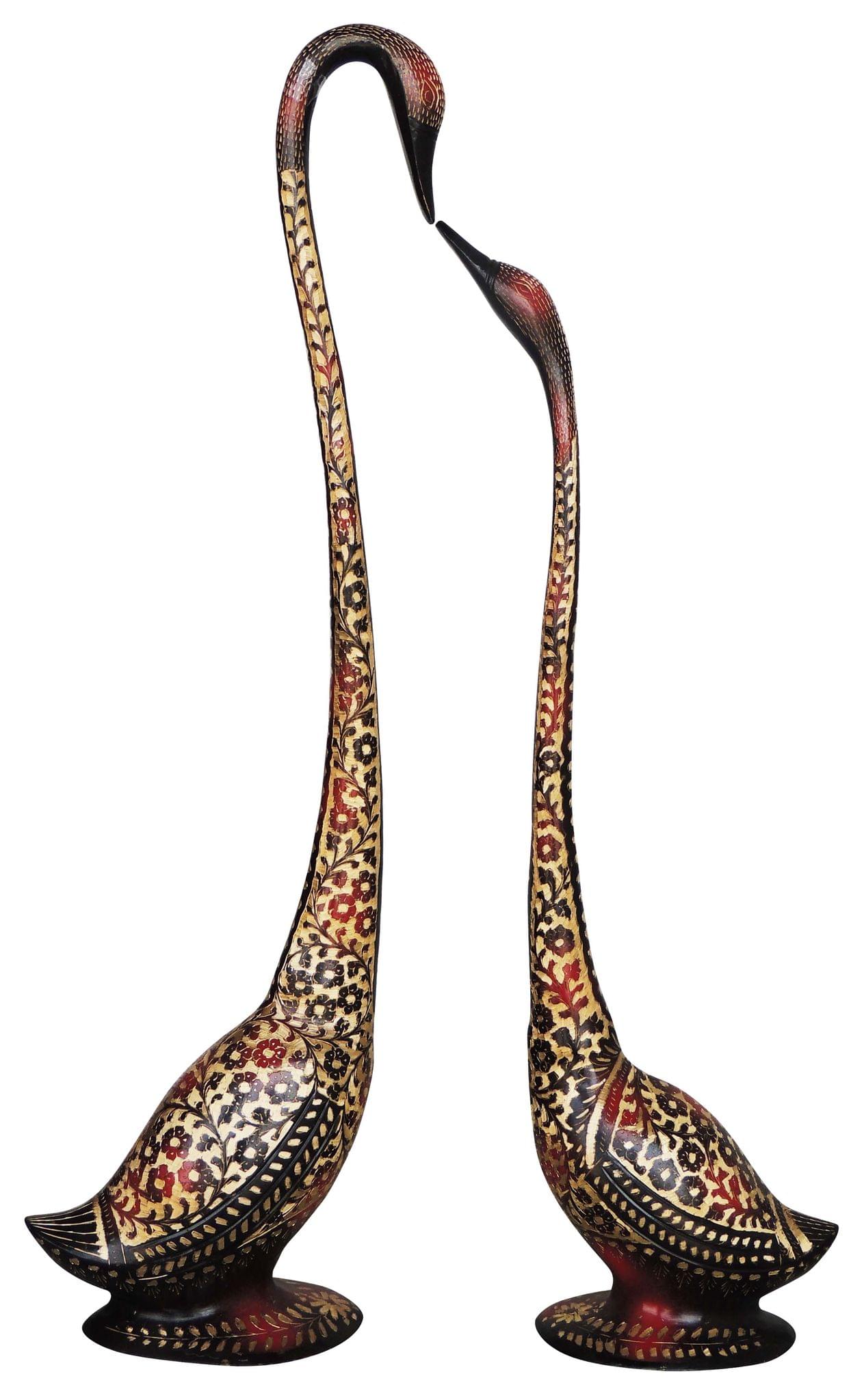 Brass Duck Pair In Colour Medium — 31.8"